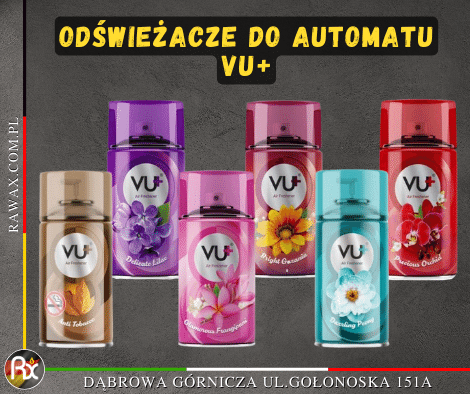 Ponownie w ofercie! Automatyczne odświeżacze powietrza VU+ – Twoje rozwiązanie na świeżość każdego dnia!